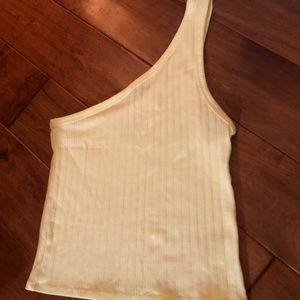 Yellow off the shoulder Tank